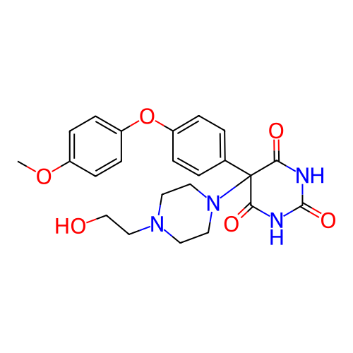 Chemical structure of BindingDB Monomer ID 50166258