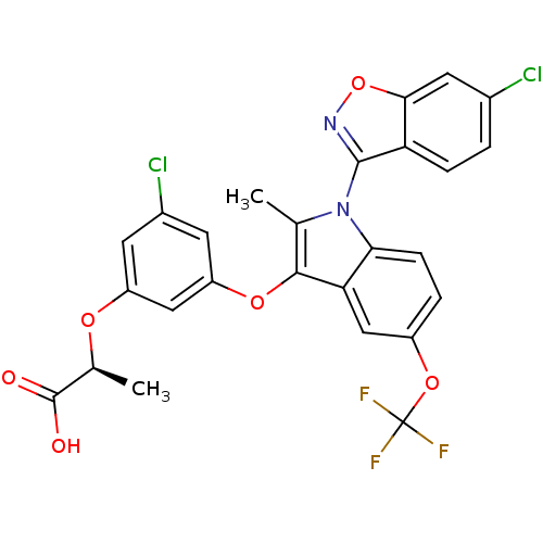 Chemical structure of BindingDB Monomer ID 50166294