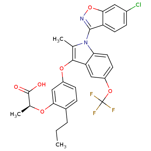 Chemical structure of BindingDB Monomer ID 50166302