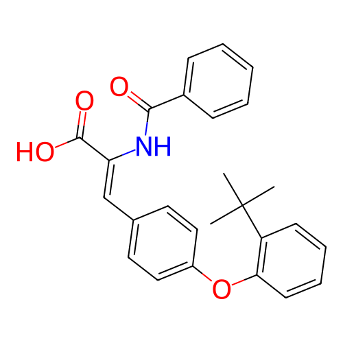 Chemical structure of BindingDB Monomer ID 50166391