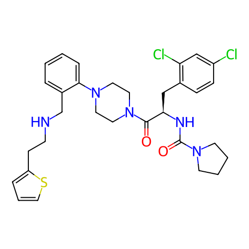 Chemical structure of BindingDB Monomer ID 50166523