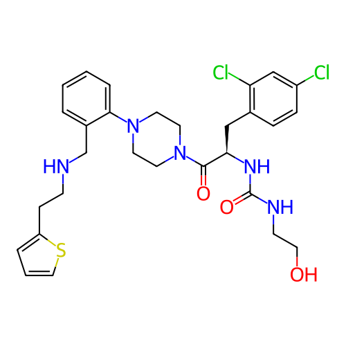 Chemical structure of BindingDB Monomer ID 50166532