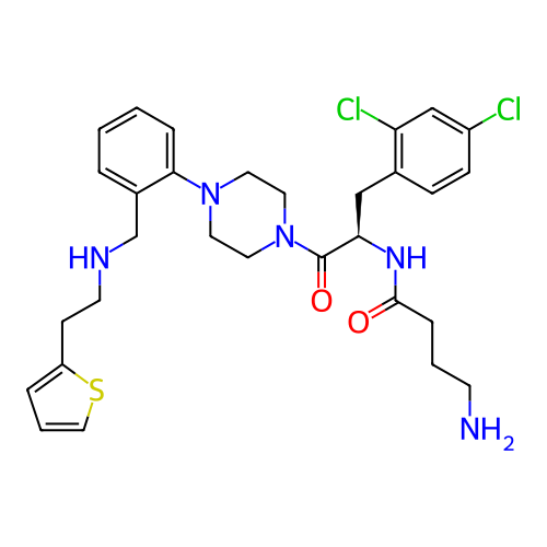 Chemical structure of BindingDB Monomer ID 50166534