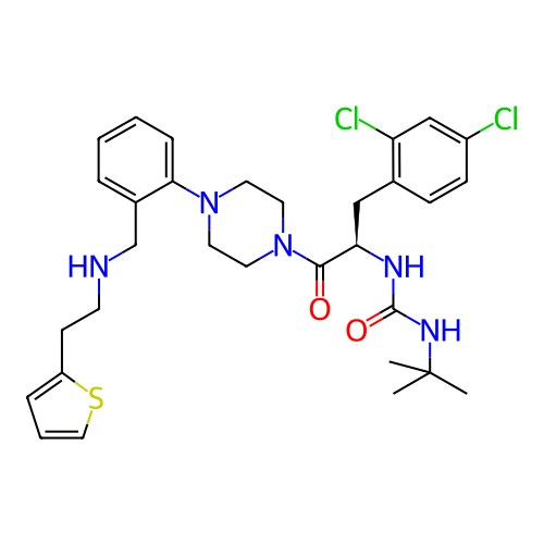 Chemical structure of BindingDB Monomer ID 50166539