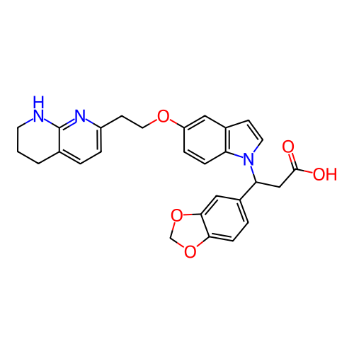 Chemical structure of BindingDB Monomer ID 50166678
