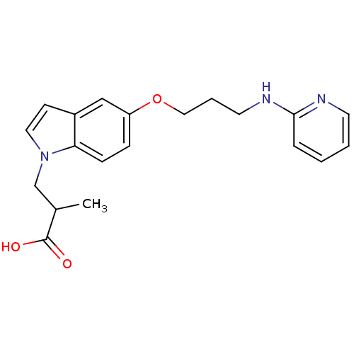 Chemical structure of BindingDB Monomer ID 50166684