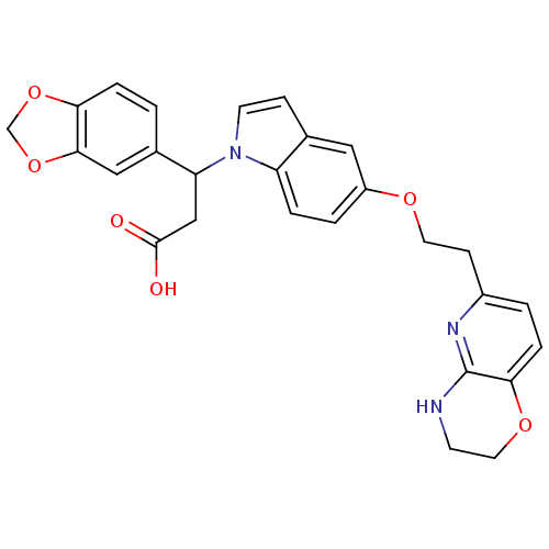 Chemical structure of BindingDB Monomer ID 50166687