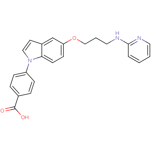Chemical structure of BindingDB Monomer ID 50166694