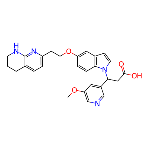 Chemical structure of BindingDB Monomer ID 50166695