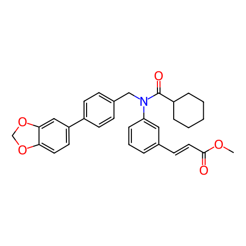 Chemical structure of BindingDB Monomer ID 50167176