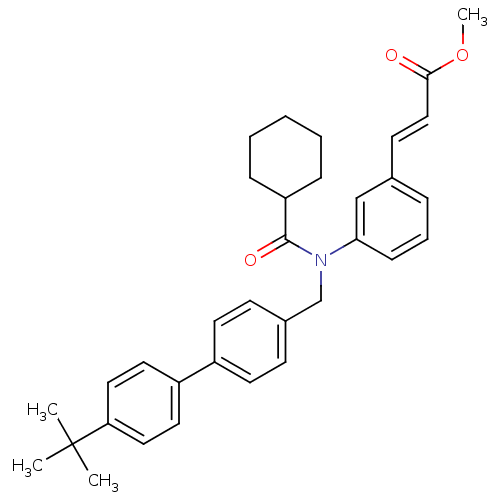 Chemical structure of BindingDB Monomer ID 50167182