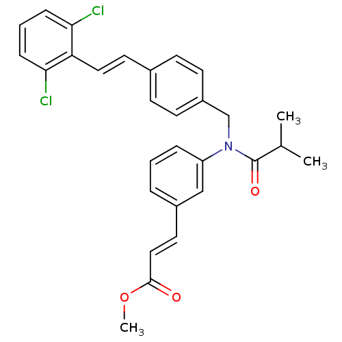 Chemical structure of BindingDB Monomer ID 50167195