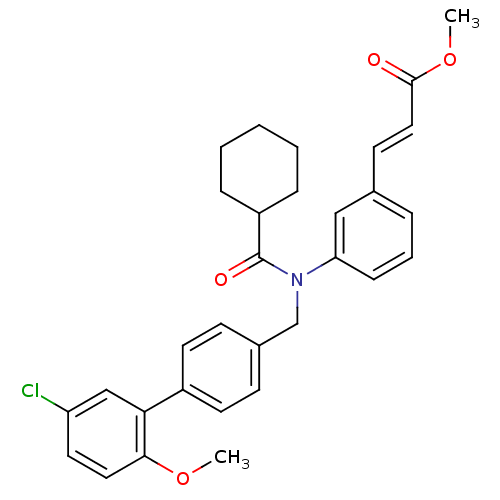 Chemical structure of BindingDB Monomer ID 50167206