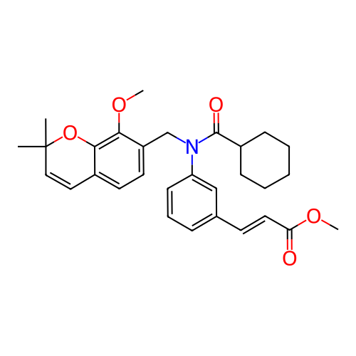 Chemical structure of BindingDB Monomer ID 50167245