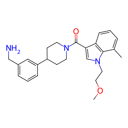 Chemical structure of BindingDB Monomer ID 50167517