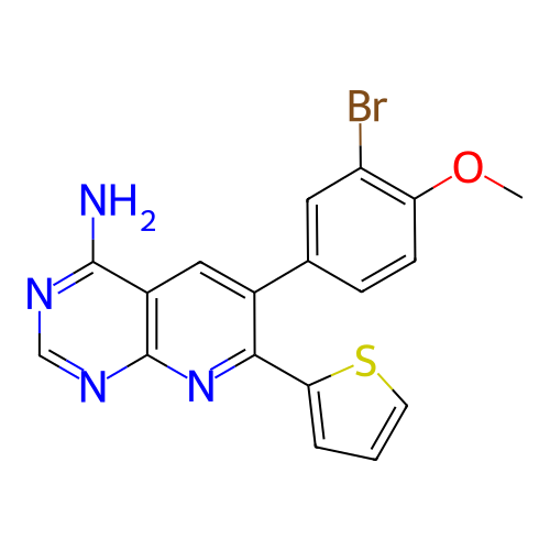Chemical structure of BindingDB Monomer ID 50167584