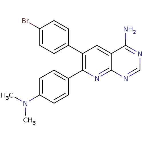 Chemical structure of BindingDB Monomer ID 50167585