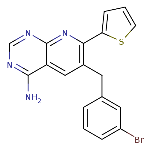 Chemical structure of BindingDB Monomer ID 50167586