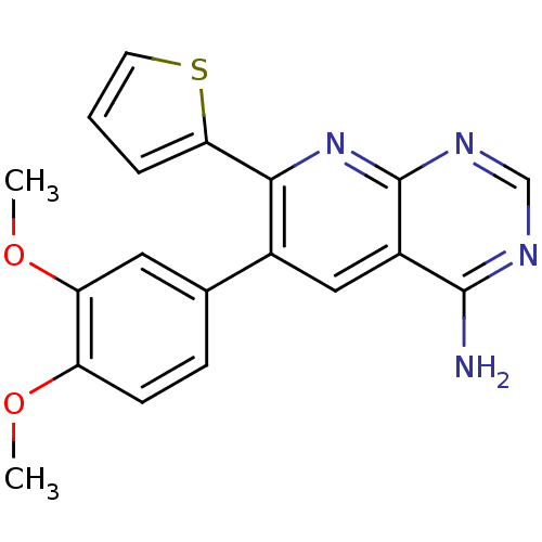 Chemical structure of BindingDB Monomer ID 50167591