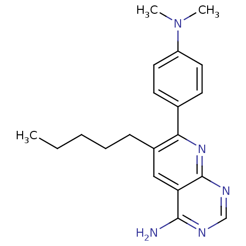 Chemical structure of BindingDB Monomer ID 50167594