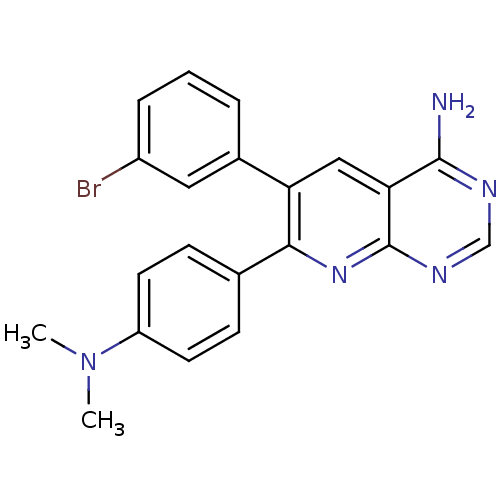 Chemical structure of BindingDB Monomer ID 50167595