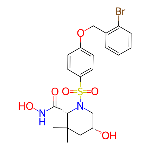 Chemical structure of BindingDB Monomer ID 50167622