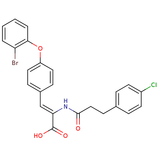 Chemical structure of BindingDB Monomer ID 50167625