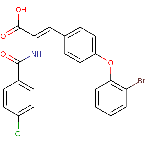 Chemical structure of BindingDB Monomer ID 50167628