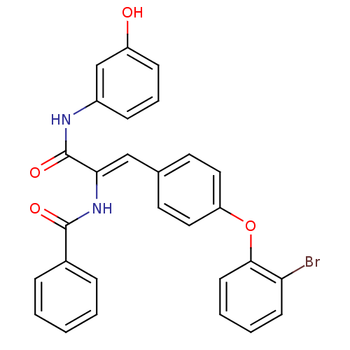 Chemical structure of BindingDB Monomer ID 50167631