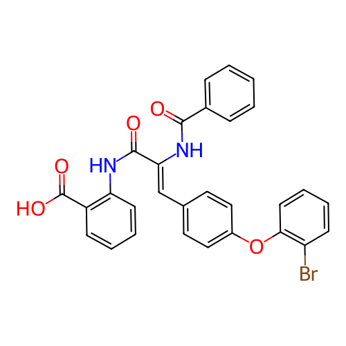 Chemical structure of BindingDB Monomer ID 50167635