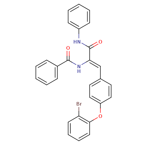 Chemical structure of BindingDB Monomer ID 50167636