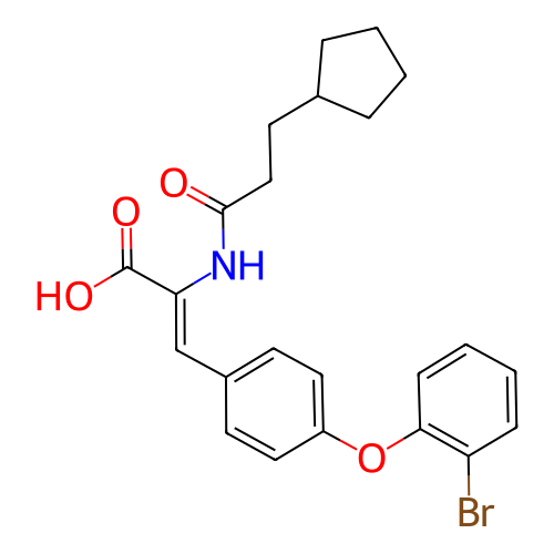 Chemical structure of BindingDB Monomer ID 50167638