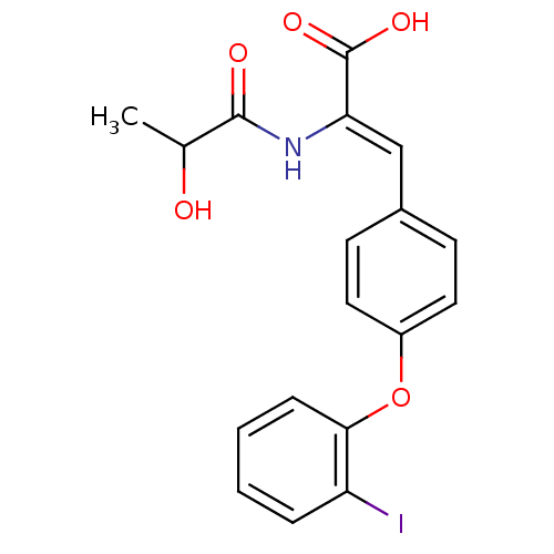 Chemical structure of BindingDB Monomer ID 50167654