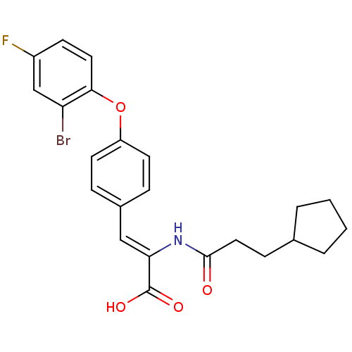 Chemical structure of BindingDB Monomer ID 50167656