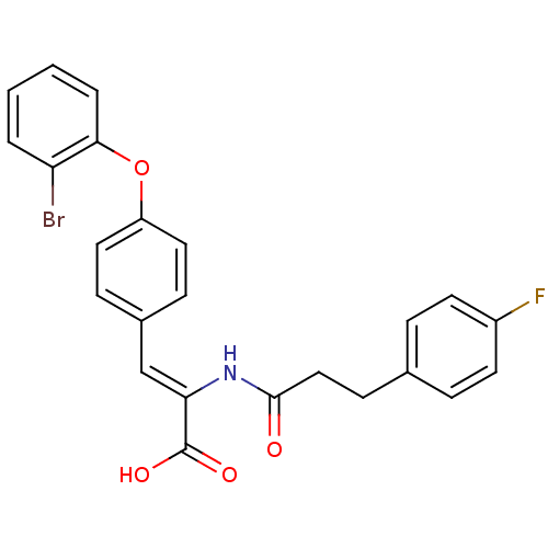 Chemical structure of BindingDB Monomer ID 50167657