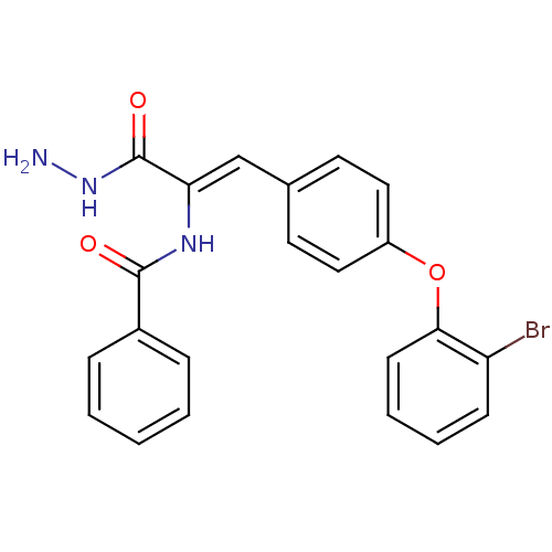 Chemical structure of BindingDB Monomer ID 50167659