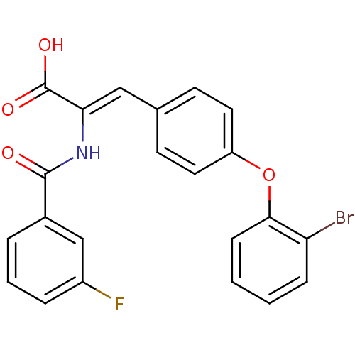 Chemical structure of BindingDB Monomer ID 50167672