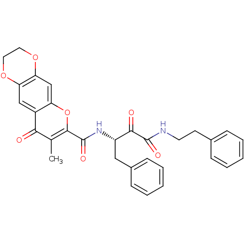 Chemical structure of BindingDB Monomer ID 50167709