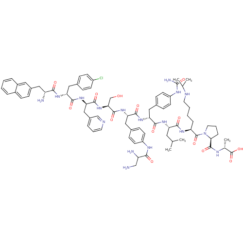 Chemical structure of BindingDB Monomer ID 50167750
