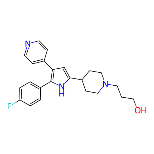 Chemical structure of BindingDB Monomer ID 50168176