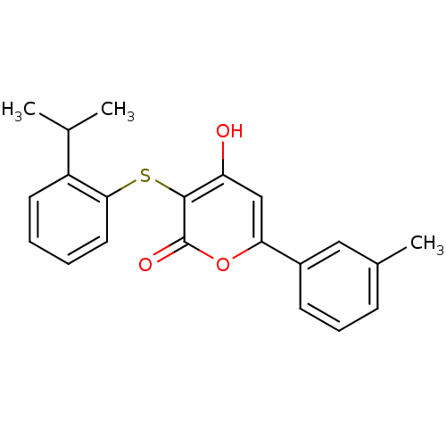 Chemical structure of BindingDB Monomer ID 50168218