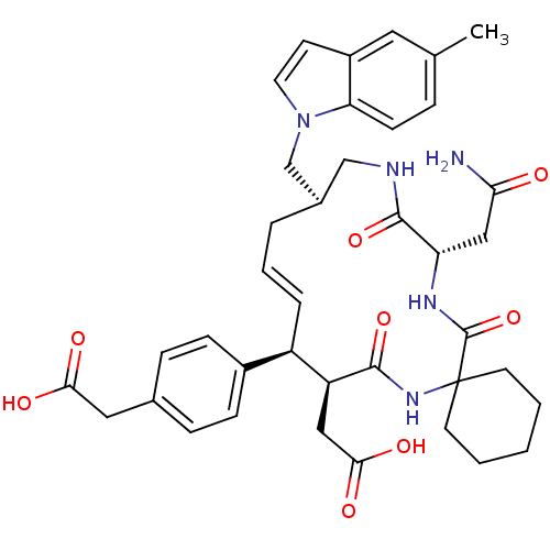 Chemical structure of BindingDB Monomer ID 50168314