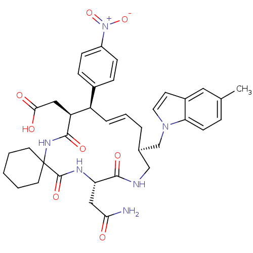 Chemical structure of BindingDB Monomer ID 50168315