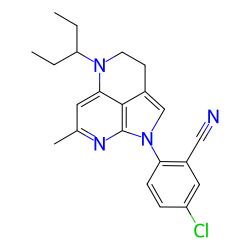 Chemical structure of BindingDB Monomer ID 50168467