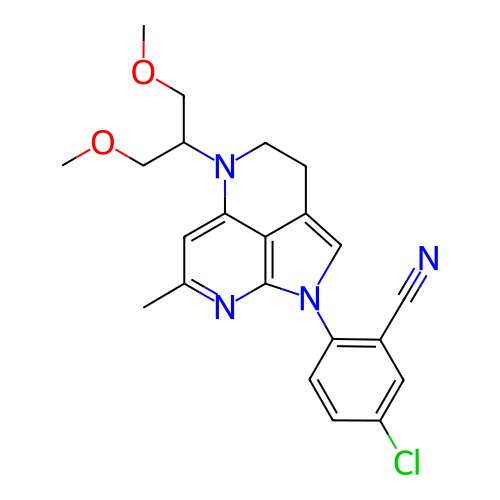 Chemical structure of BindingDB Monomer ID 50168479