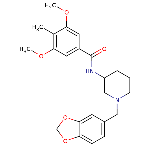 Chemical structure of BindingDB Monomer ID 50168509