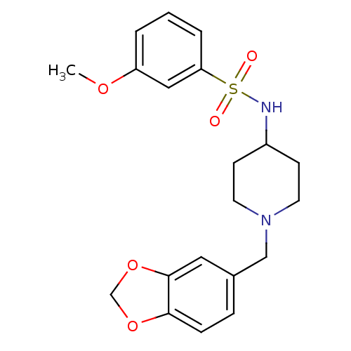 Chemical structure of BindingDB Monomer ID 50168534