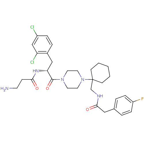 Chemical structure of BindingDB Monomer ID 50168637
