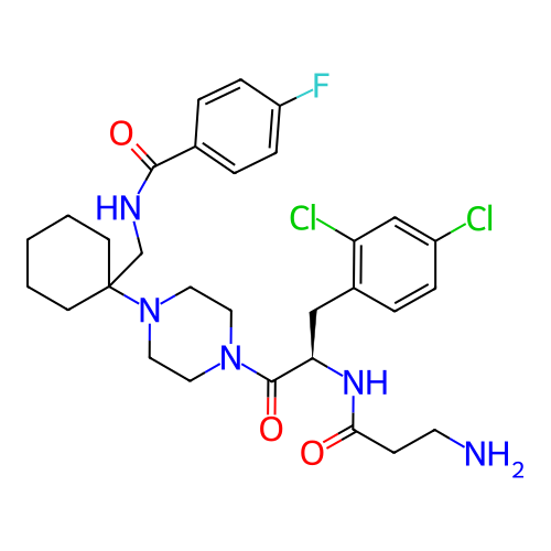 Chemical structure of BindingDB Monomer ID 50168651