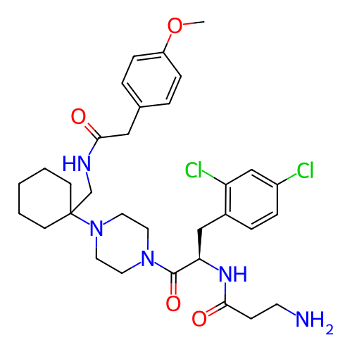 Chemical structure of BindingDB Monomer ID 50168653